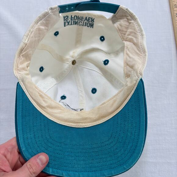 Vintage Seaworld Embroidered Orca Whale Snapback Hat Shamu Retro - Picture 4 of 9